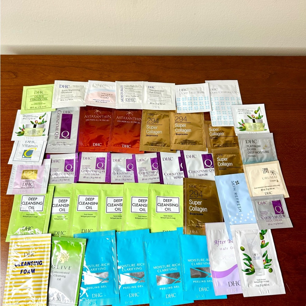 43 DHC Samples Skincare Moisturizer Collection